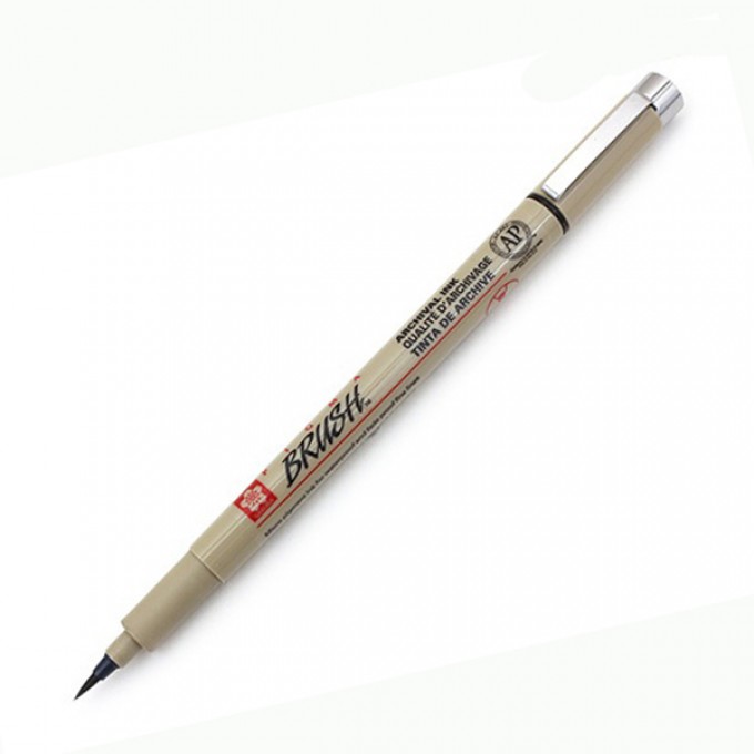 Ручка капилярная Pigma Brush черный 100024852370