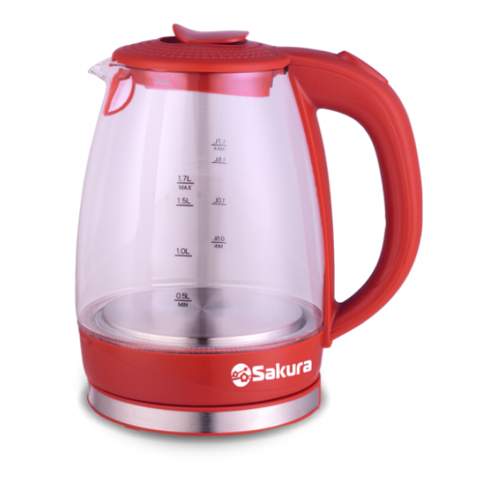 Чайник электрический SAKURA SA-2717R 1.7 л красный 100026105387