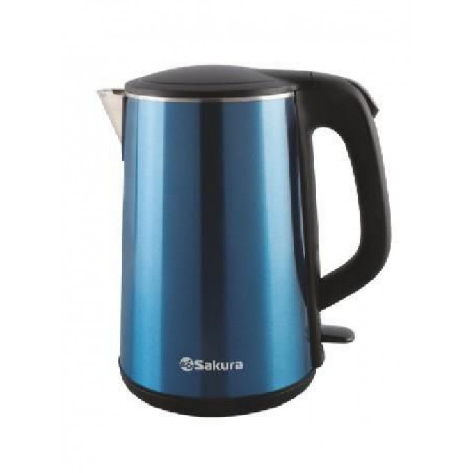 Чайник электрический SAKURA SA-2156MBL 1.8 л синий, черный 100028101146