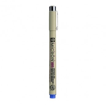 Ручка капиллярная SAKURA Pigma Micron 0.2 мм цвет чернил: синий