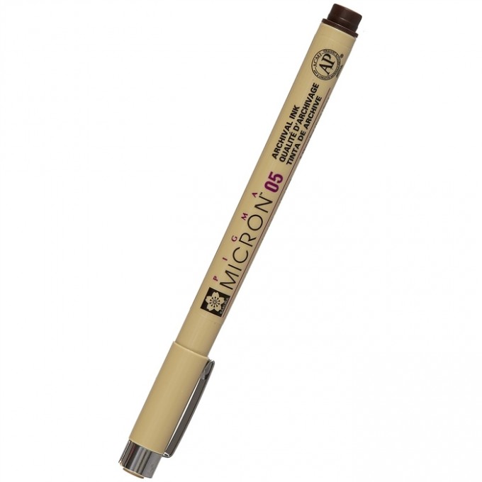 Ручка капиллярная SAKURA Pigma Micron 0.45 мм цвет чернил: сепия 100030582872