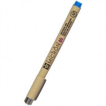 Ручка капиллярная SAKURA Pigma Micron 0.45 мм цвет чернил: синий