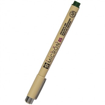 Ручка капиллярная SAKURA Pigma Micron 0.45 мм цвет чернил: хаки