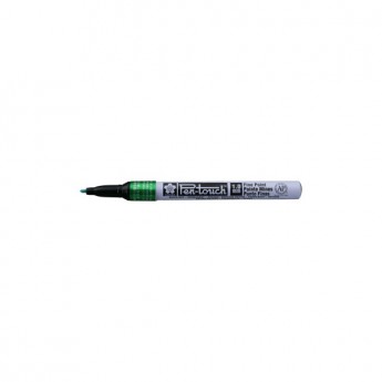 Маркер лаковый пеинт (лак) SAKURA Pen-Touch 1 мм зеленый XPMKA#29