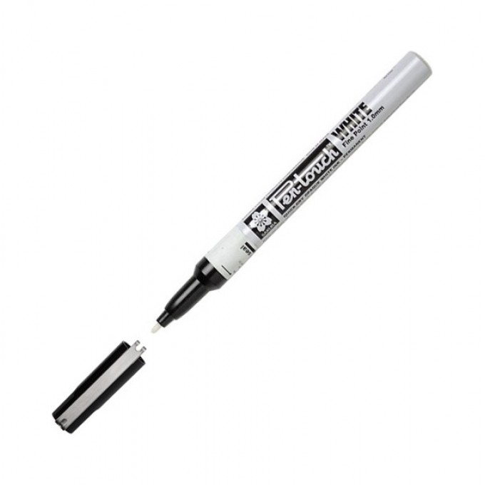 Маркер SAKURA Pen-Touch белый 42300(SE)