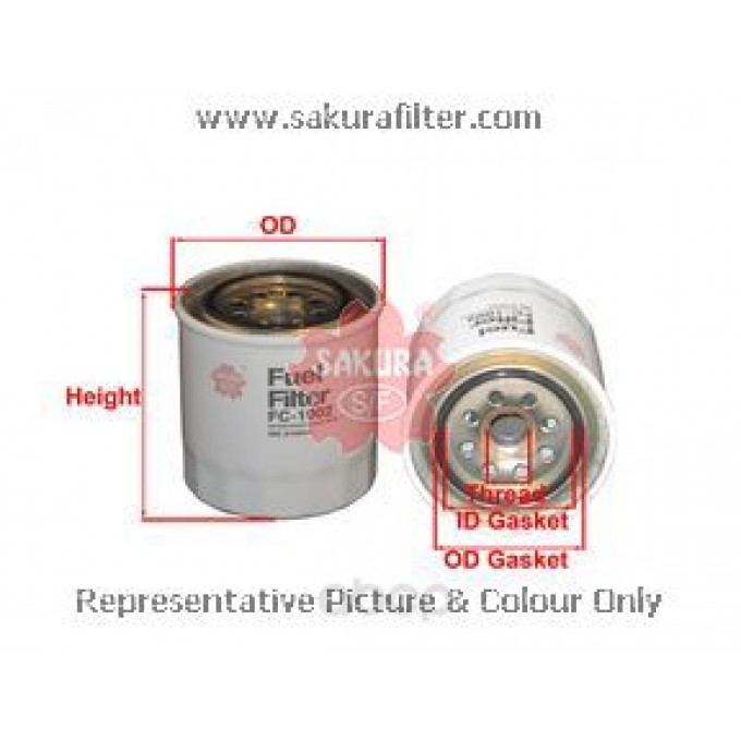 Фильтр топливный SAKURA FC1002