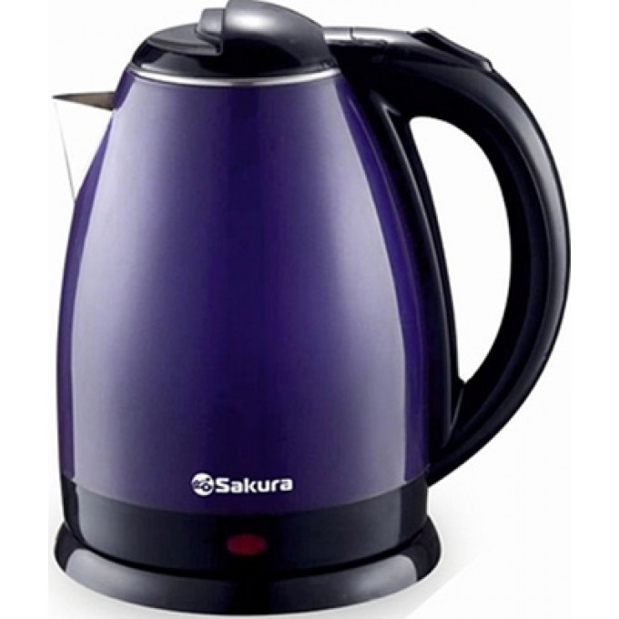 Чайник электрический SAKURA 1.8 л фиолетовый, черный SA-2138BP