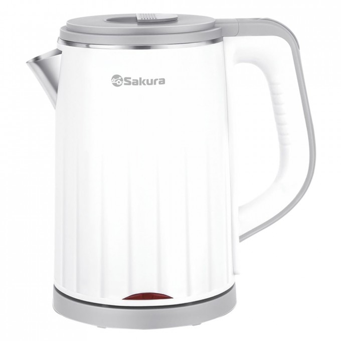 Чайник электрический SAKURA 1.2 л белый SA-2155WG