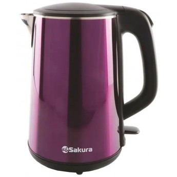 Чайник электрический SAKURA SA-2156MP с двухслойным корпусом 1.8л 1.8 л фиолетовый