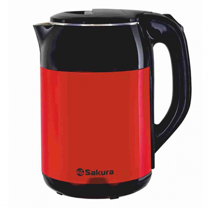 Чайник электрический SAKURA 1.8 л красный SA-2168BR
