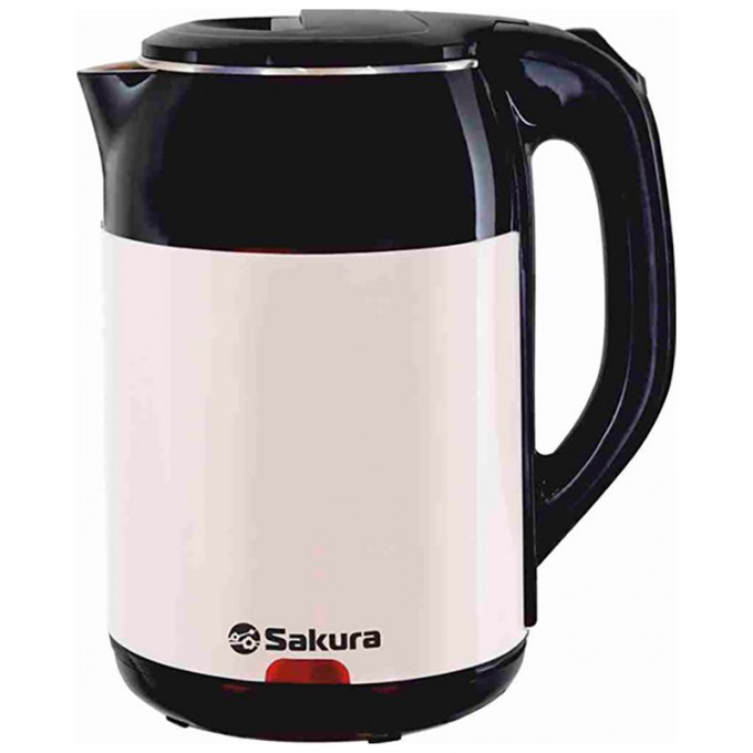Чайник электрический SAKURA SA-2168BW 1.8 л белый, черный SA-2168BW 1.8 CHEPHYII/BELYII