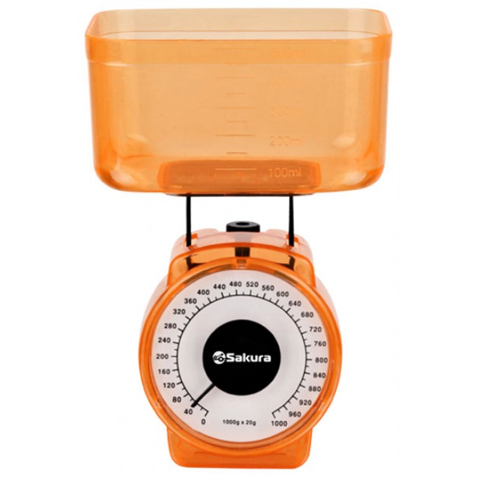 Весы кухонные SAKURA Orange SA-6018A