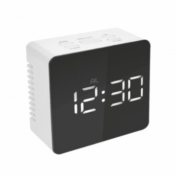 Часы SAKURA электронные SA-8523 светодиод., зерк.дисплей, будильник