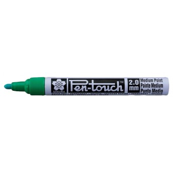 Маркер декоративный SAKURA Pen-Touch 2,0 мм зеленый