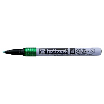 Маркер декоративный SAKURA Pen-Touch Fine 1,0 мм зеленый