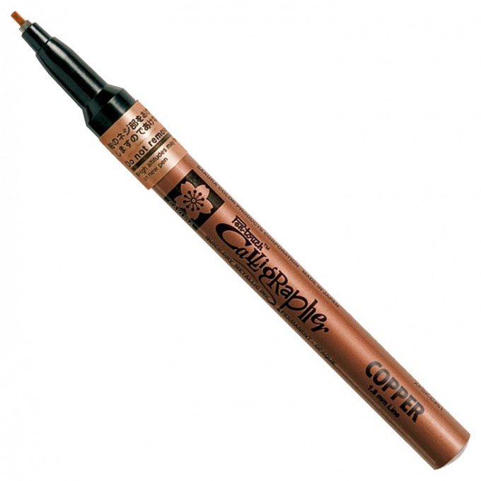 Маркер для каллиграфии SAKURA Pen-Touch Calligrapher медь 1,80 мм SAKURA-XPSK-C#54