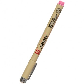 Ручка-кисточка SAKURA PIGMA BRUSH розовый