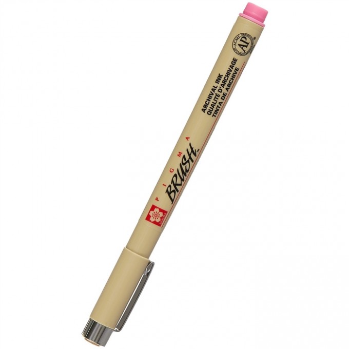 Ручка-кисточка SAKURA PIGMA BRUSH розовый SAKURA-XSDK-BR#21